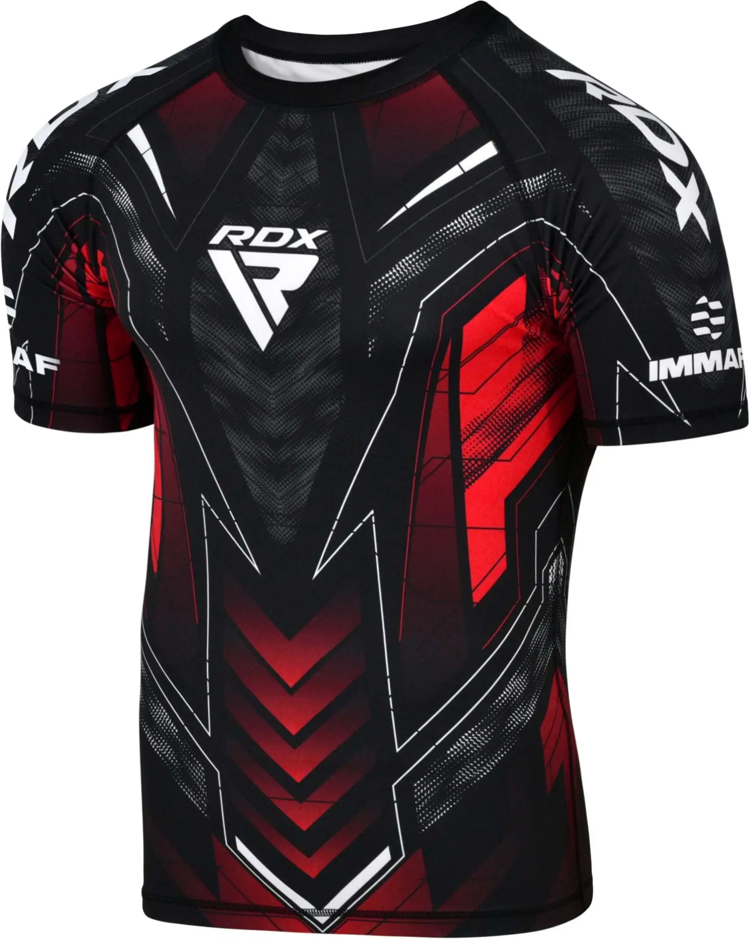 חולצת ראשגארד צמודה RDX Rash Guard IMMAF Shirt