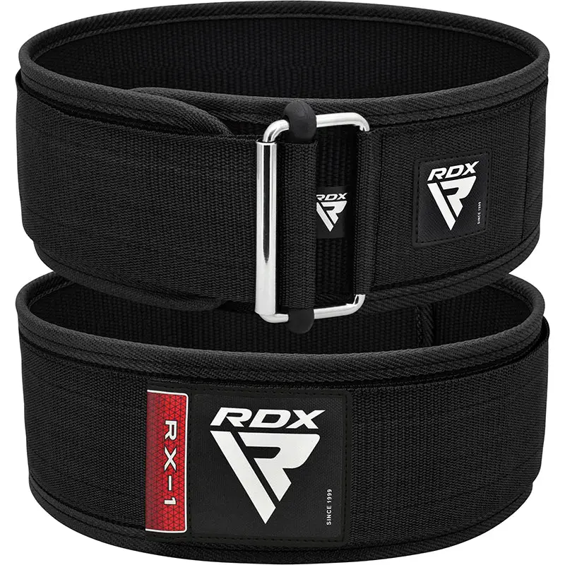 חגורת גב ניילון מקצועית RDX Weightlifting Neoprene Gym Belt